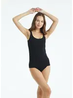 Organik Kalın Askılı Atlet BlackSpade 1660  Siyah detay görünüm