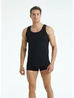 Organik Pamuk Elastan Erkek Boxer BlackSpade 9481  Siyah farklı açı