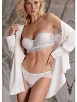 Orkide Bonnie Straples Sütyen Takım Ekru detay görünüm