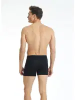 Pamuk Elastan Erkek Boxer Tender Cotton BlackSpade 9233 Siyah farklı açı