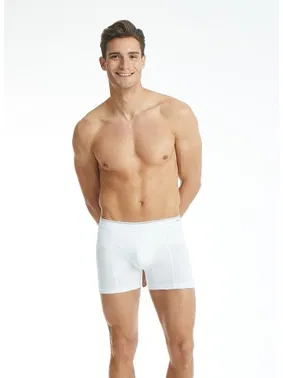 Black Spade Pamuk Erkek Elastan Boxer Tender Cotton Beyaz BlackSpade 9233  - Alternatif Görünüm