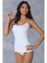 Doreanse Pamuk Kumaştan Büyük Beden İp Askılı Atlet Doreanse 9366P