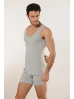 Pamuklu Askılı Erkek Atlet HMD 718 Gri farklı açı