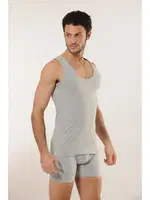 Pamuklu Askılı Erkek Atlet HMD 718 Gri görsel 4