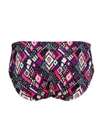 Pembe Desenli İpli Slip Mayo Doreanse 3828 Mauritius detay görünüm