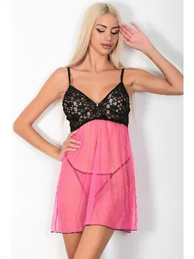 Phevos Pembe Seksi Gecelik Takımı Phevos 011-003624 - Alternatif Görünüm