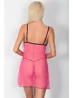 Pembe Seksi Gecelik Takımı Phevos 011-003624 Pembe görsel 4