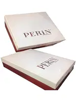 Perin 8050 Çeyizlik 6'lı Saten Gecelik Sabahlık Takım Bordo görsel 8