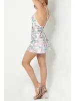 Phevos Desenli Sırt Dekolteli Gecelik 012-002209 Desenli farklı açı