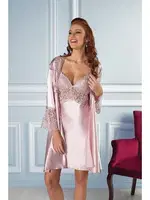 Pierre Cardin 6625 Saten Altılı Çeyiz Seti Pudra