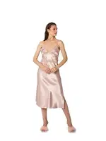 Pierre Cardin 6960 Saten Altılı Çeyiz Seti Pudra farklı açı