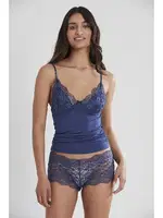 Pierre Cardin Dantelli Penye Atlet Külot Kaşkorse Set 332 Lacivert görsel 8