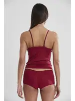 Pierre Cardin Dantelli Penye Atlet Külot Kaşkorse Set 332 Bordo görsel 14