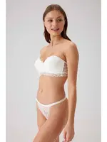 Pierre Cardin Desteksiz Straplez Sütyen 4736 Ekru görsel 8