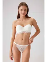Pierre Cardin Desteksiz Straplez Sütyen 4736 Ekru görsel 17