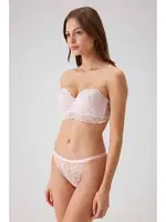 Pierre Cardin Desteksiz Straplez Sütyen 4736 Pudra görsel 12