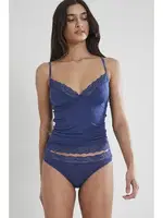 Pierre Cardin Kaşkorse Pamuklu Babydoll Çeyizlik Atlet Külot Takım 365 Lacivert görsel 6