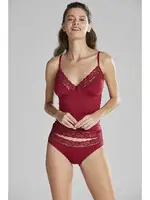 Pierre Cardin Kaşkorse Pamuklu Babydoll Çeyizlik Atlet Külot Takım 365 Bordo görsel 8