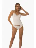 Pierre Cardin Kaşkorse Pamuklu Çeyizlik Atlet Külot Takım 350 Ekru