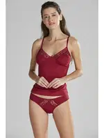 Pierre Cardin Kaşkorse Pamuklu Çeyizlik Atlet Külot Takım 350 Bordo görsel 6