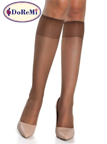 DoReMi Parlak İnce Dizaltı Çorap İsis