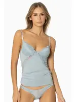 Pierre Cardin Penye Atlet Külot Kaşkorse Set Dantelli 356 Mavi