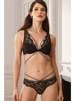 Pierre Cardin Robinetta Balenli Bralet Sütyen Takım 4730 Siyah