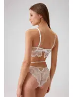 Pierre Cardin Rome Kolevli Sütyen Takımı 4731  Ekru görsel 4