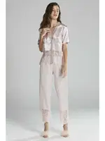 Pierre Cardin Saten Altılı Çeyiz Seti 6015 Ekru görsel 7