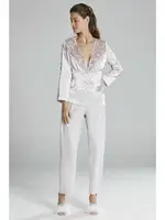 Pierre Cardin Saten Altılı Çeyiz Seti 6425 Mor görsel 15