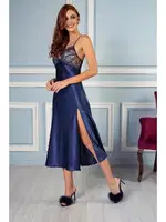 Pierre Cardin Saten Altılı Çeyiz Seti 6425 Lacivert görsel 10