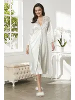 Pierre Cardin Saten Altılı Çeyiz Seti 6425 Ekru farklı açı