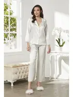 Pierre Cardin Saten Altılı Çeyiz Seti 6965 Ekru görsel 6