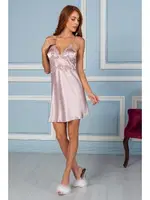 Pierre Cardin Saten Altılı Çeyiz Seti 6965 Pudra görsel 14