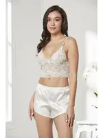 Pierre Cardin Saten Dörtlü Çeyiz Seti 7005 Ekru görsel 4