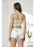 Pierre Cardin Saten Dörtlü Çeyiz Seti 7005 Ekru görsel 5