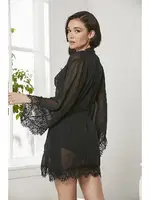 Pierre Cardin Saten Dörtlü Çeyiz Seti 7005 Siyah görsel 25