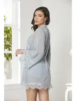 Pierre Cardin Saten Dörtlü Çeyiz Seti 7005 Mavi görsel 11