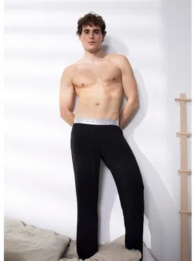 Black Spade Pijama Altı Erkek Silver Siyah BlackSpade 9304 