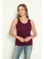 Mor Sırt İşlemeli Kalın Askılı Kadın Atlet Polkan 2345 Mor detay görünüm