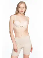 Popo Dikleştirici Korse Boxer Paçası Dantelli Emay 2002 Ten görsel 4