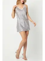 Puantiyeli Sırt Dekolteli Gecelik Phevos 012-002208 görsel 6