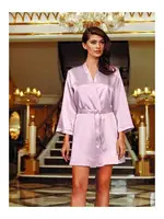 Saten Bride Sabahlık Perin 1020 Pudra görsel 5