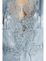 Saten Çeyizlik Takım 6lı Set Pierre Cardin 6335 Mavi görsel 15