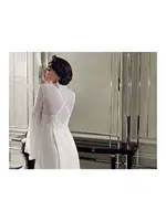 Saten Pijamalı Altılı Çeyizlik Takım Perin 9500 Ekru görsel 11