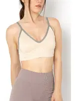 Seamless Dantel Detaylı Basic Büstiyer Doremi 001-001204 Ten görsel 5