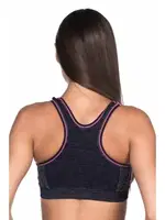 Seamless Double Toparlayıcı Sütyen  Emay 4026 Siyah detay görünüm