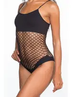 Seamless Fantezi Çıtçıtlı Bady Emay 5041 Siyah