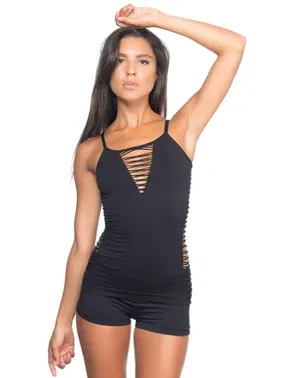 Emay Seamless Yanları Açık Fantezi Atlet Emay 5037