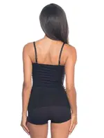 Seamless Yanları Açık Fantezi Atlet Emay 5037 Siyah farklı açı